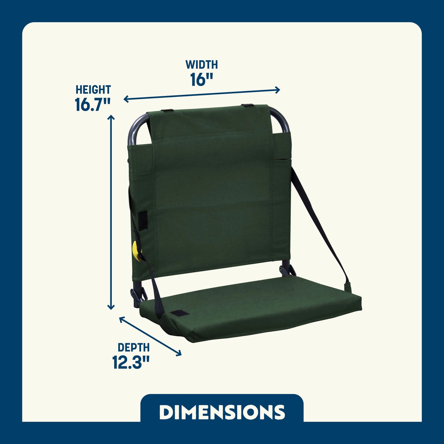 BleacherBack™ - Fan Day Ready