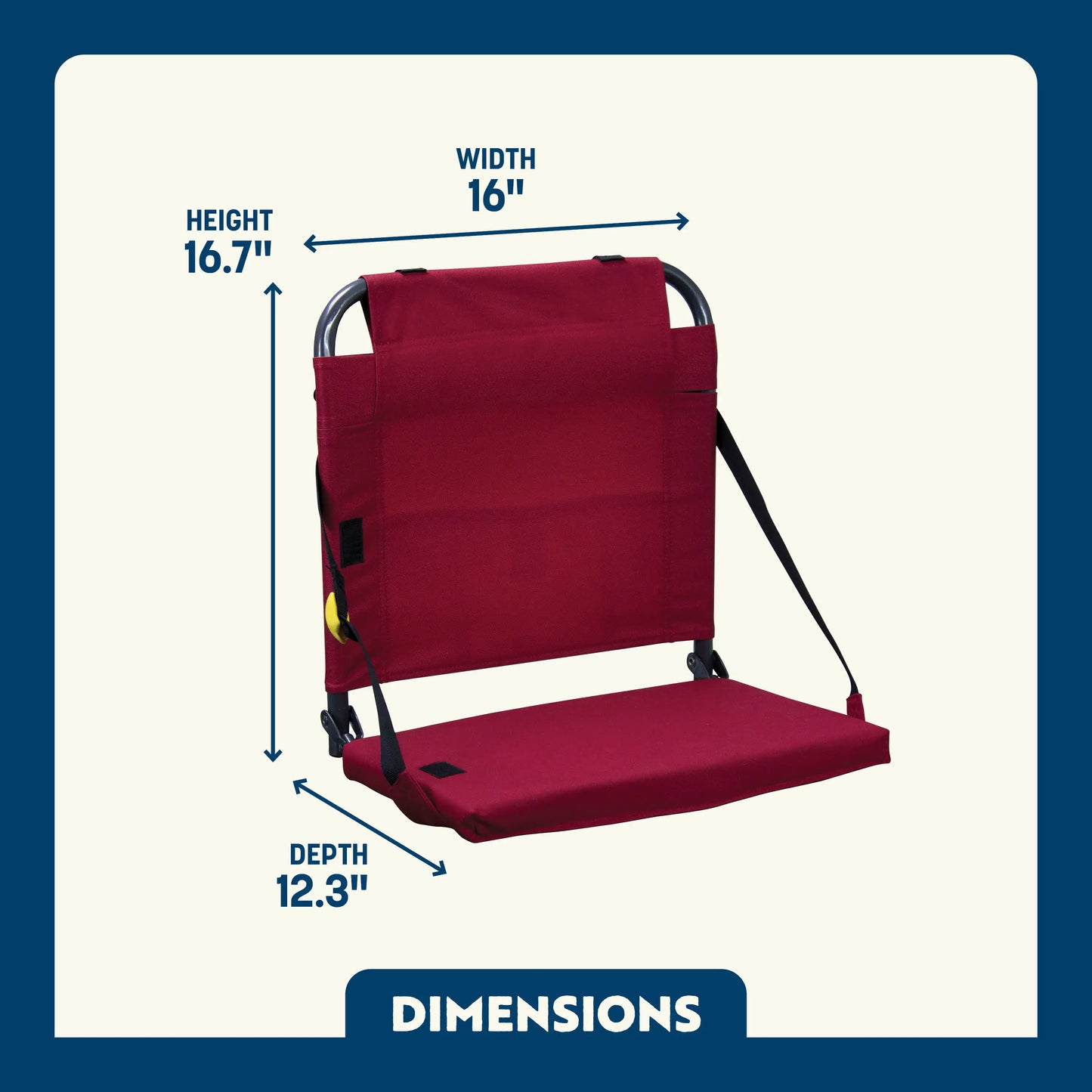 BleacherBack™ - Tailgate Comfort