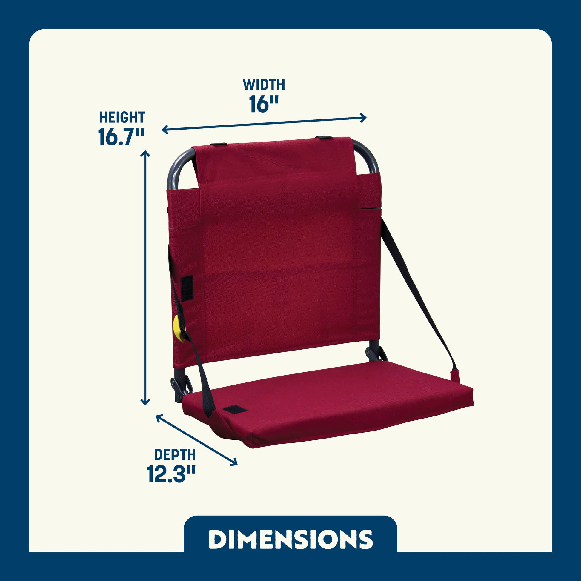 BleacherBack™ - Tailgate Comfort