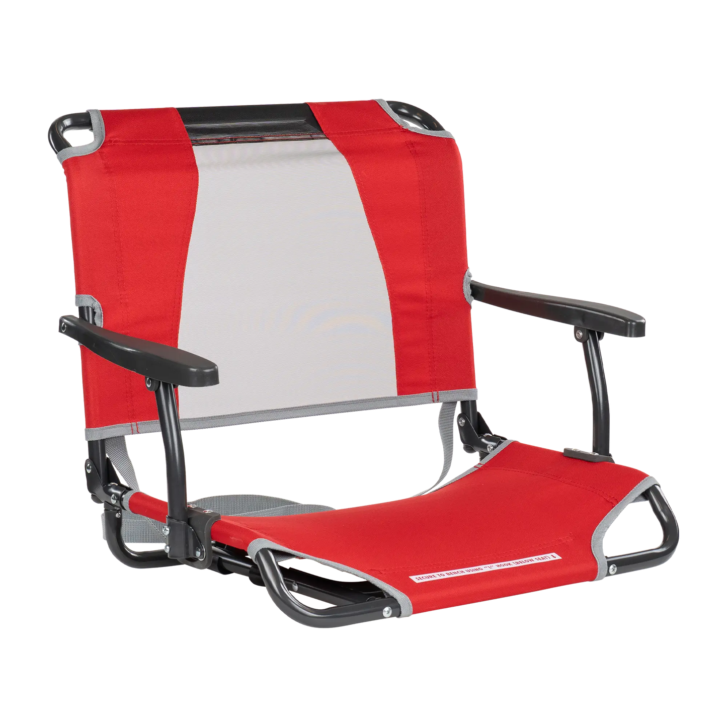 Big Comfort Stadium Chair™ with Armrests - Race Day Choice