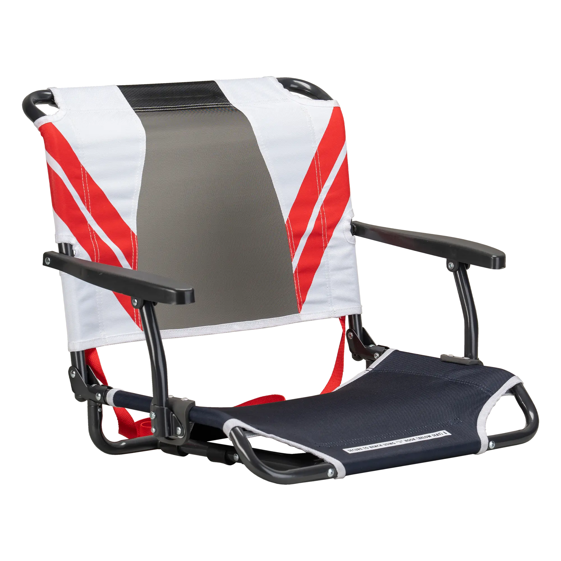 Big Comfort Stadium Chair™ with Armrests - Race Day Choice