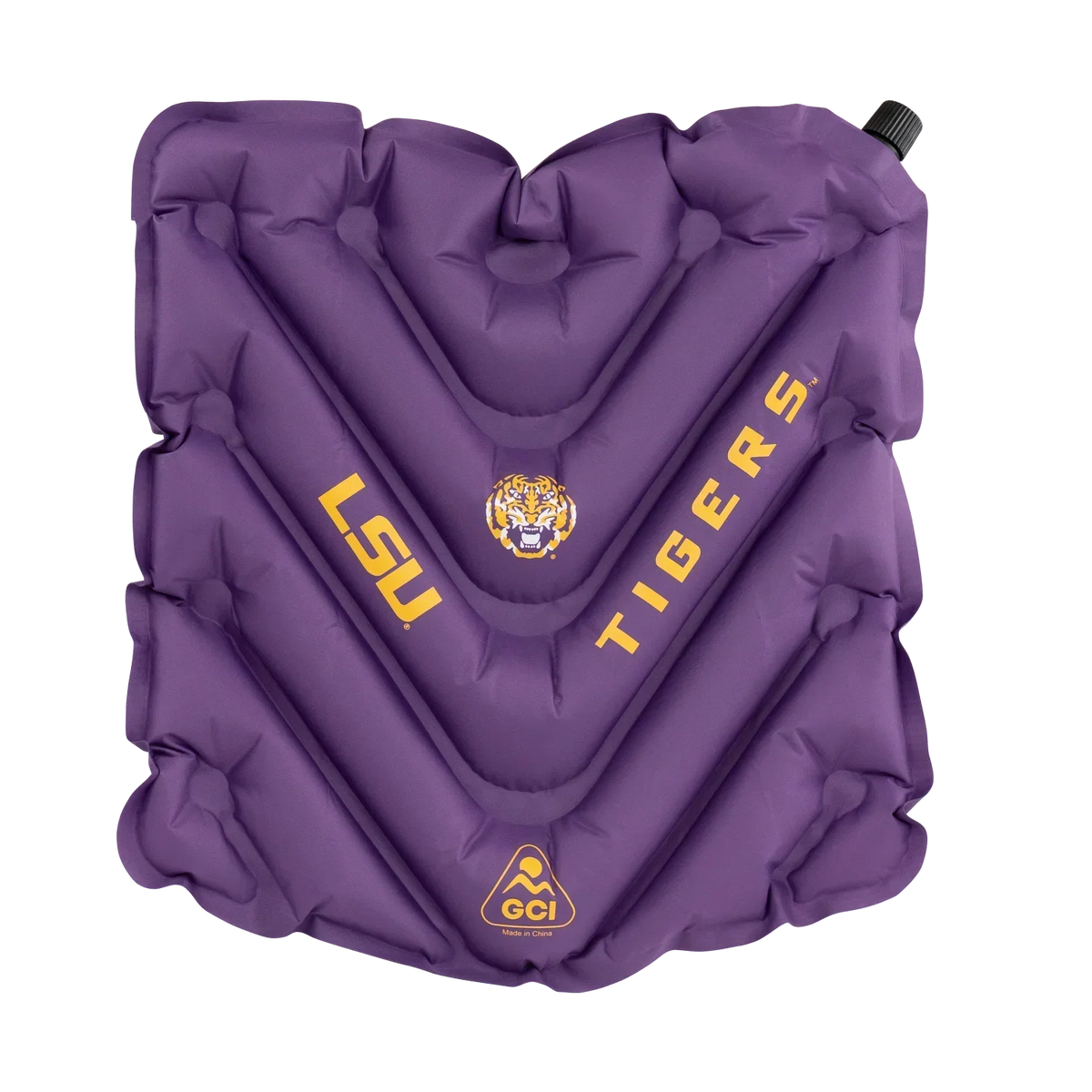 College V Seat™ Inflatable Stadium Cushion - LSU Tigers - Grandstand Style