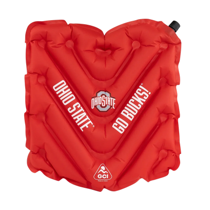College V Seat™ Inflatable Stadium Cushion - Ohio State Buckeyes - Trackside Ready