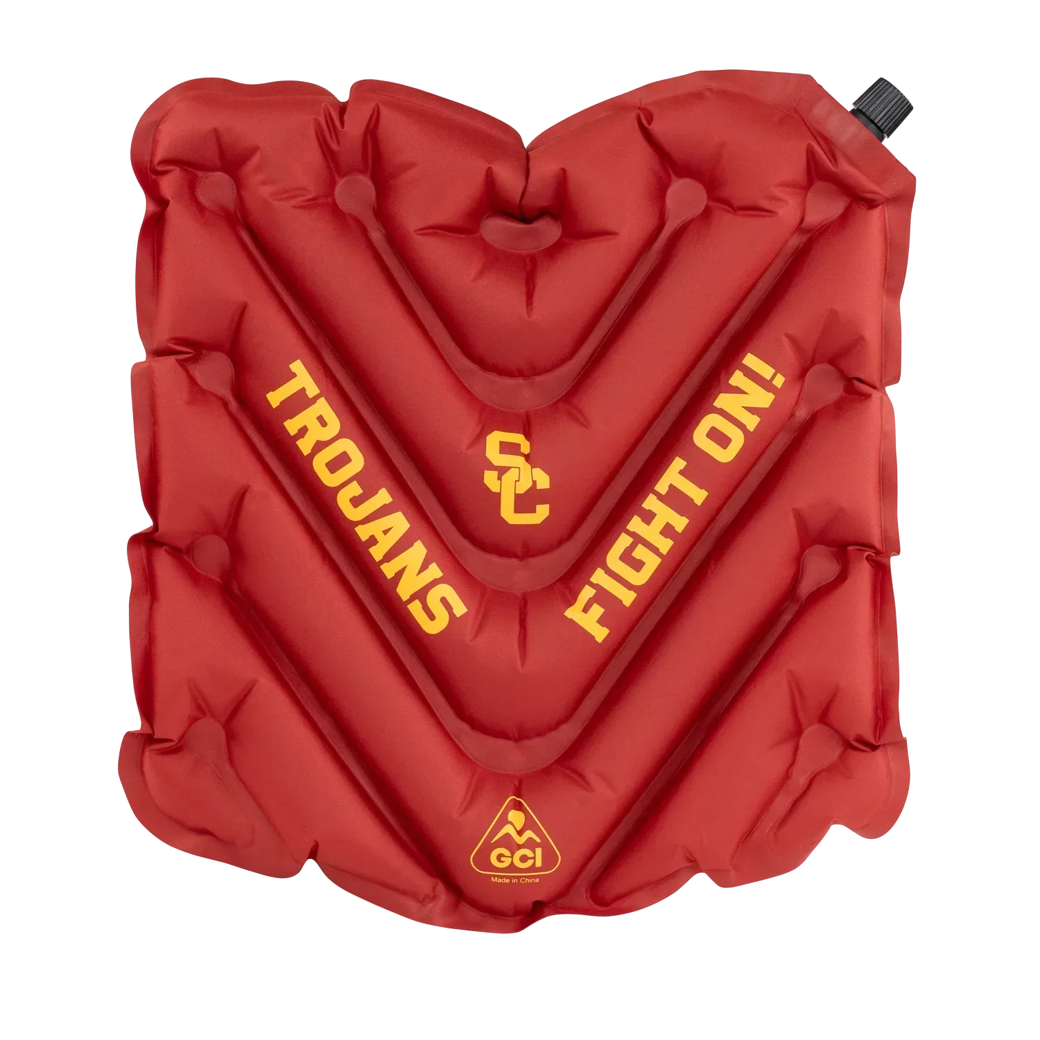 College V Seat™ Inflatable Stadium Cushion - USC Trojans - Home Team Ready