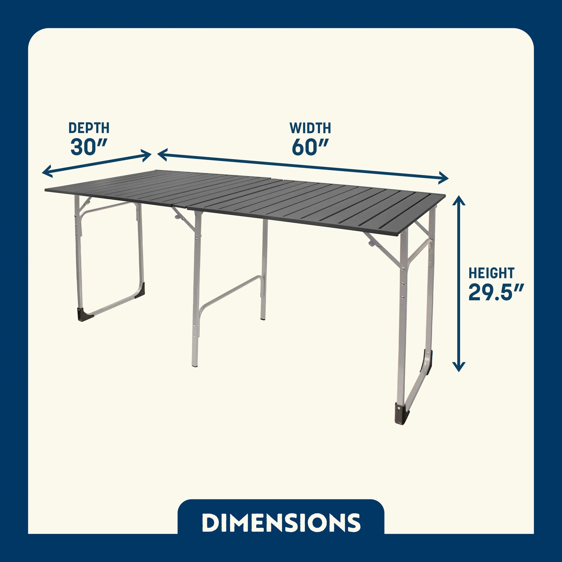 Slim-Fold Table XL™ - Cookout Ready