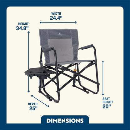 Freestyle Rocker™ with Side Table - Weekend Cook Setup