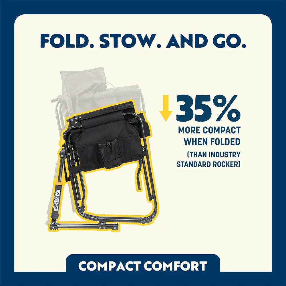 Stowaway Rocker™ - Weekend Ready