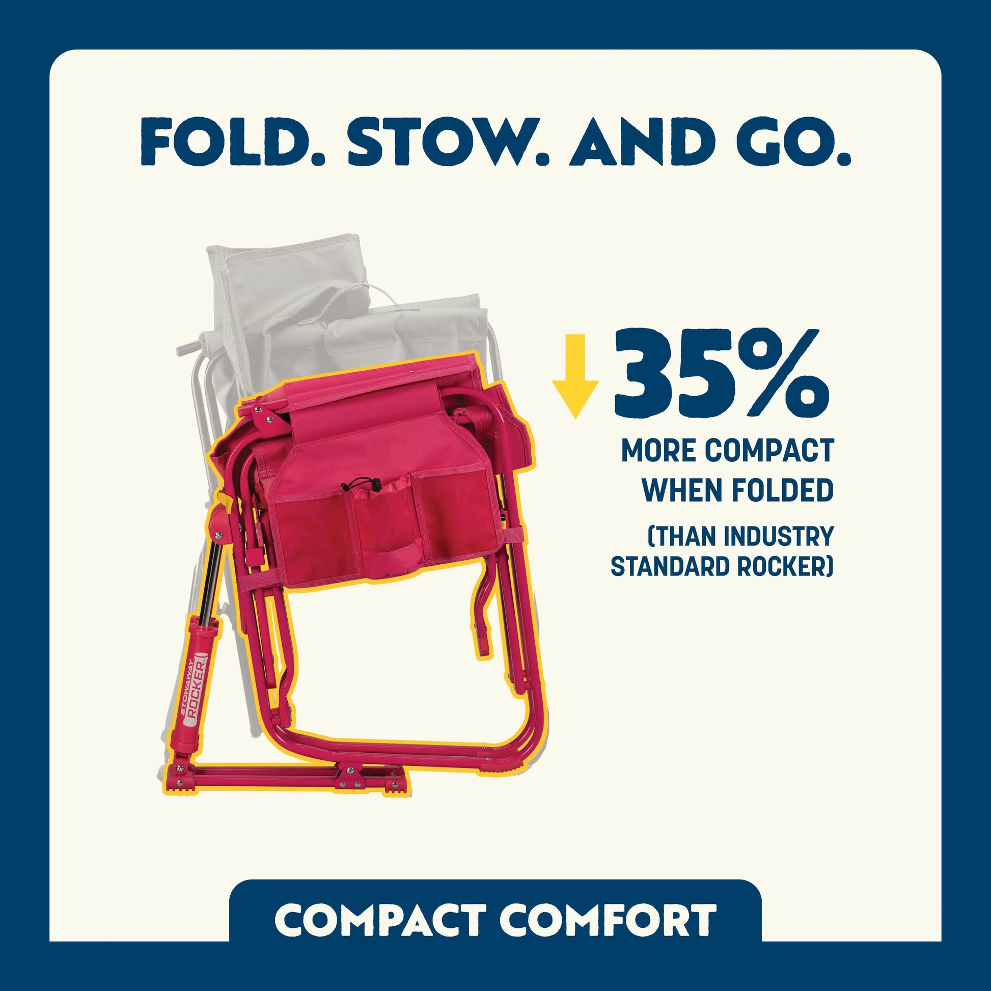 Stowaway Rocker™ - Weekend Ready