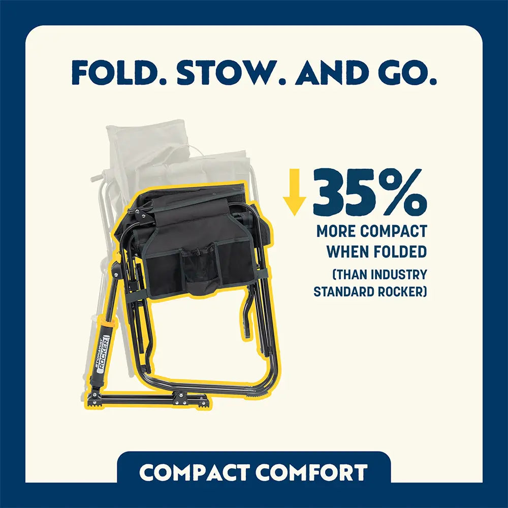 Stowaway Rocker™ - Weekend Ready
