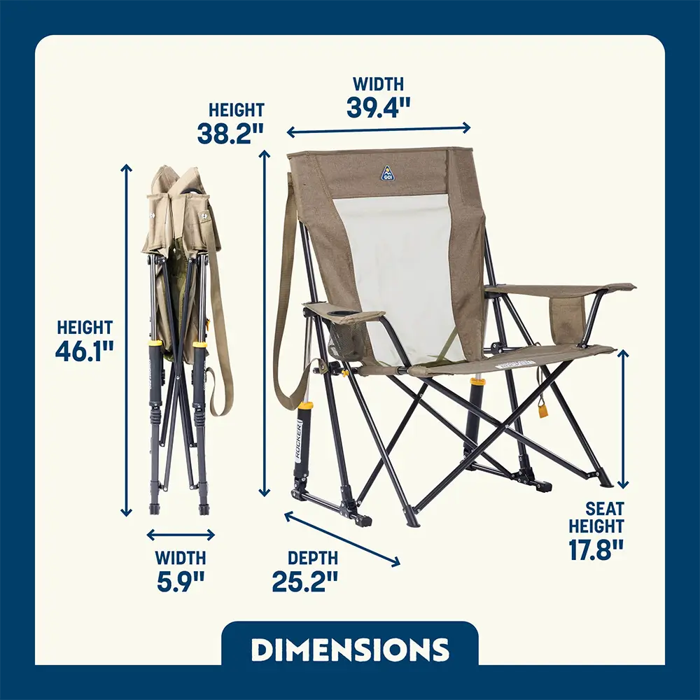 Comfort Pro Rocker XL™ - Outdoor Ease
