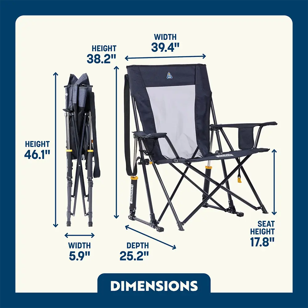 Comfort Pro Rocker XL™ - Outdoor Ease