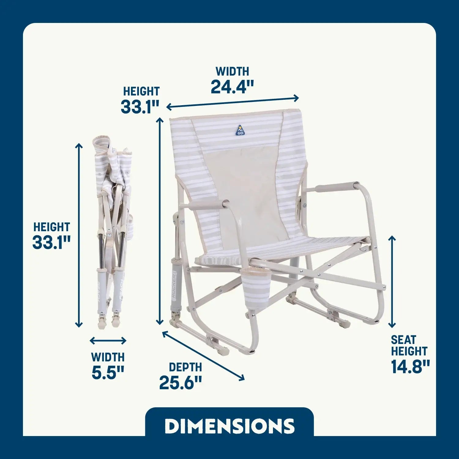 Beach Rocker™ - Coastal Ready