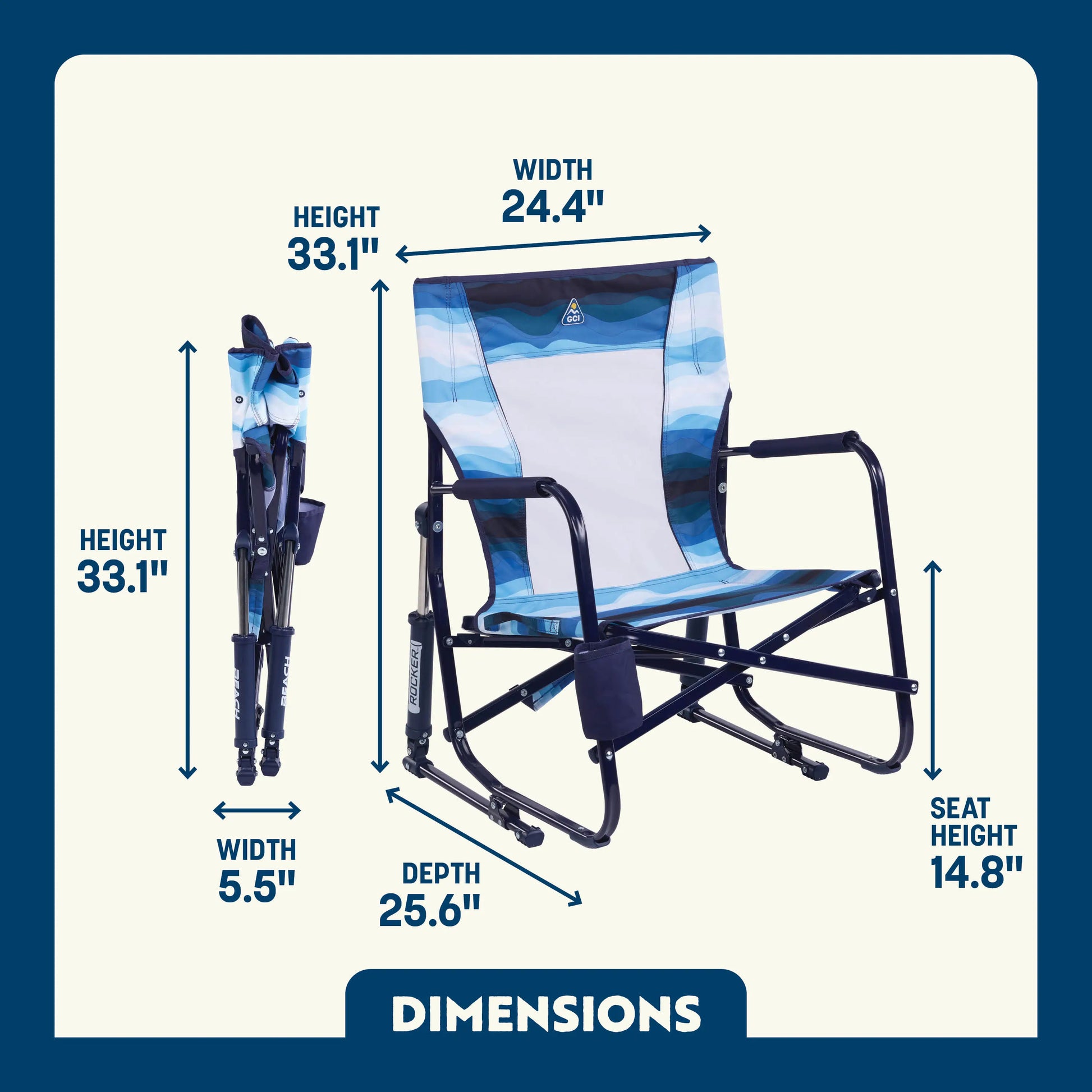 Beach Rocker™ - Coastal Ready