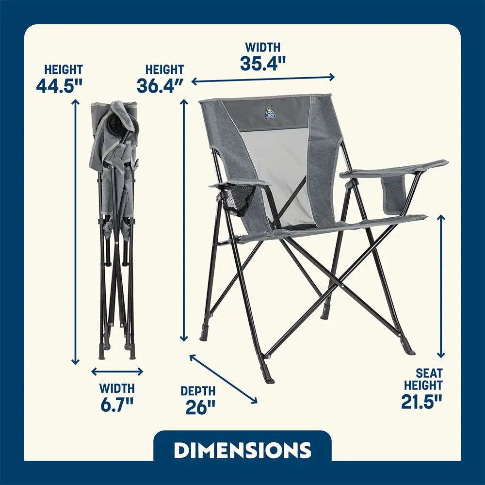 Comfort Quad Chair™ - Weekend Trail Style