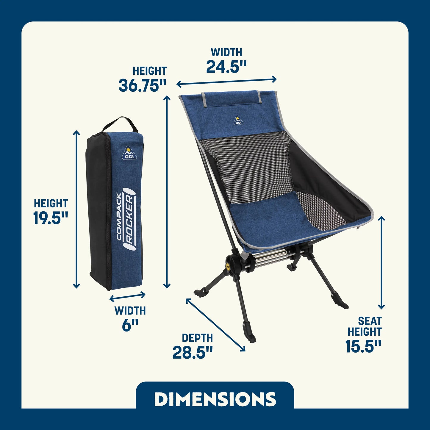 ComPack Rocker™ - Travel Retreat