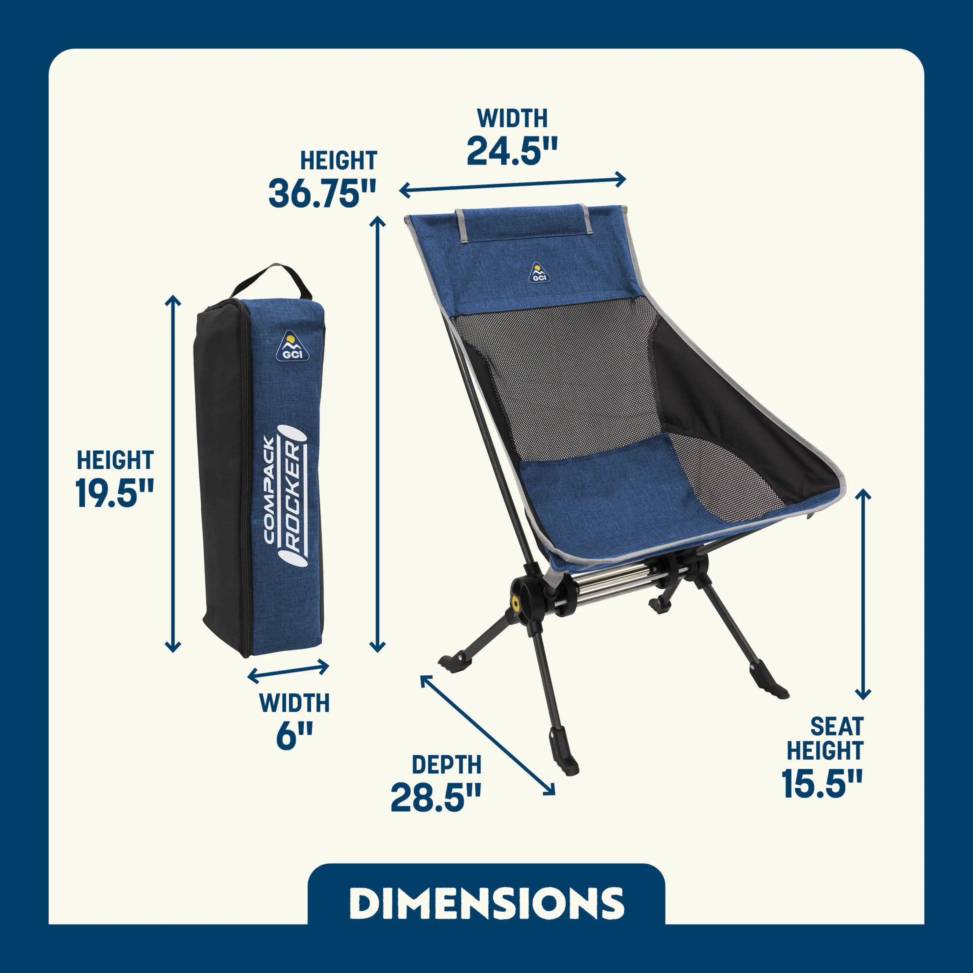 ComPack Rocker™ - Travel Retreat