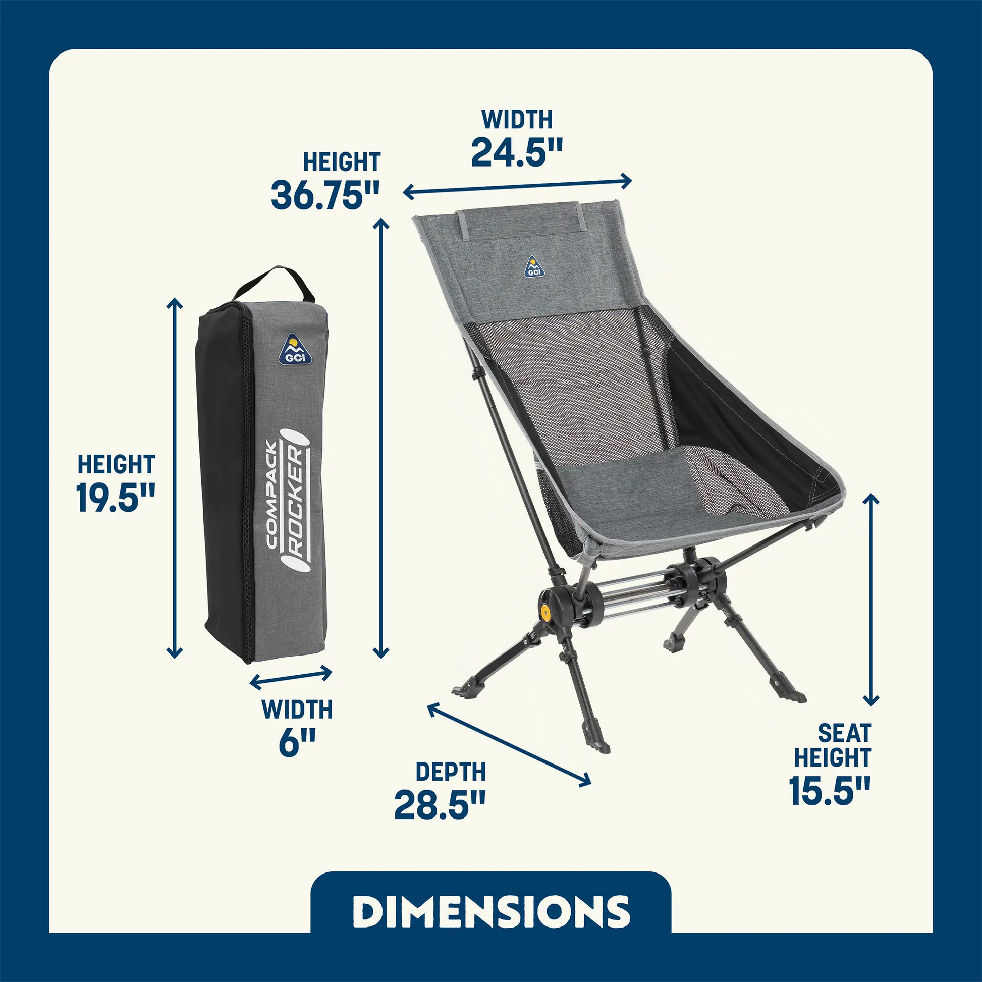 ComPack Rocker™ - Travel Retreat