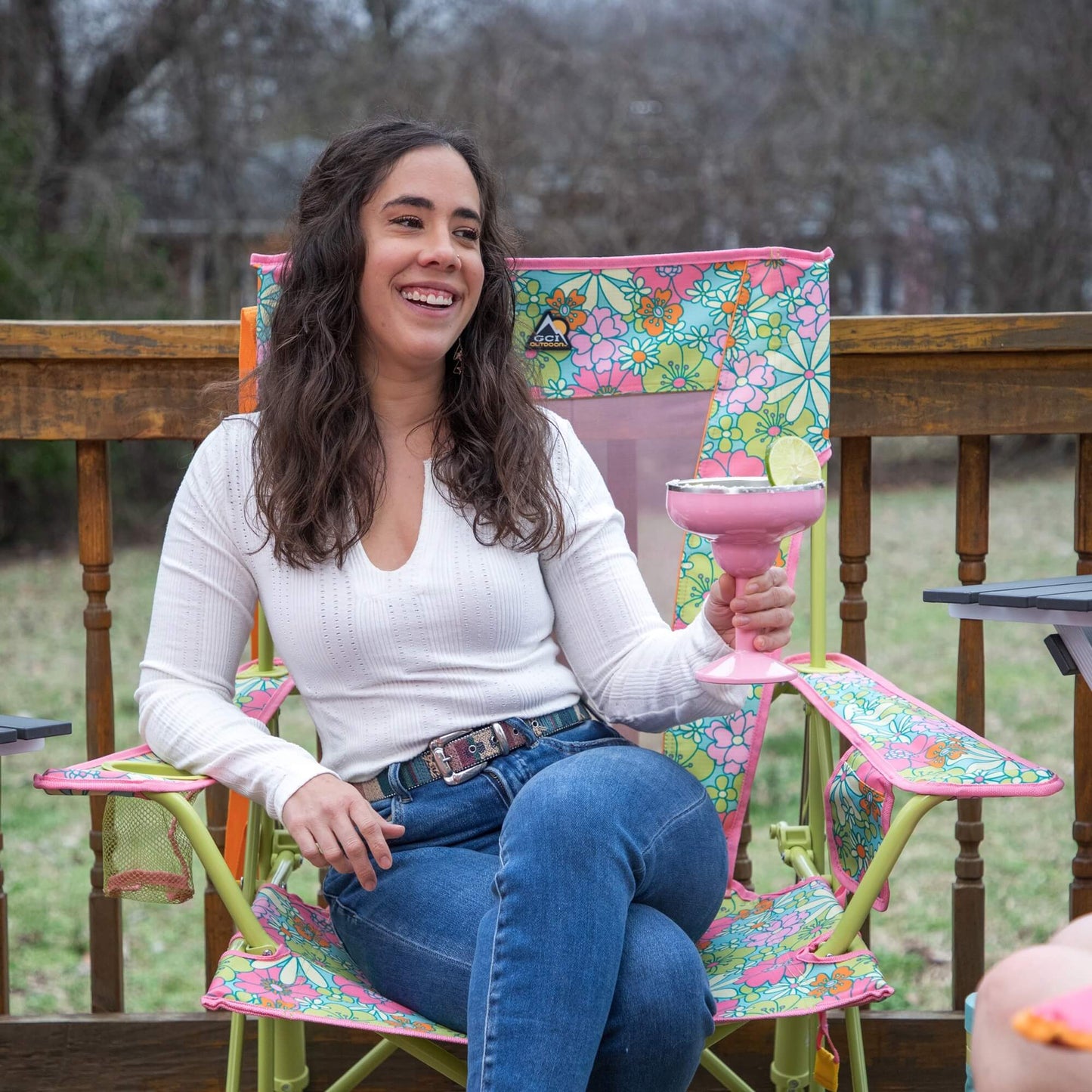 Comfort Pro Rocker - Floral - Weekend Trail Retreat