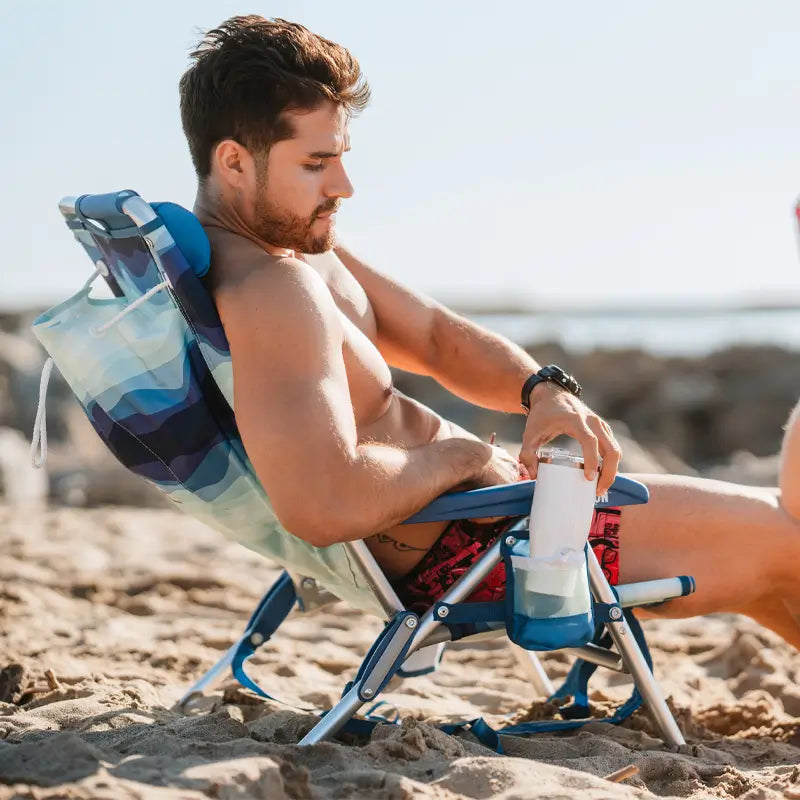 Backpack Beach Chair™ - Seaside Ease
