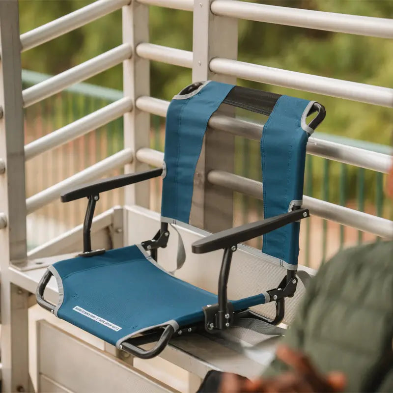 Big Comfort Stadium Chair™ with Armrests - Race Day Choice