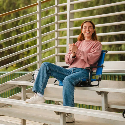Big Comfort Stadium Chair™ with Armrests - Race Day Choice
