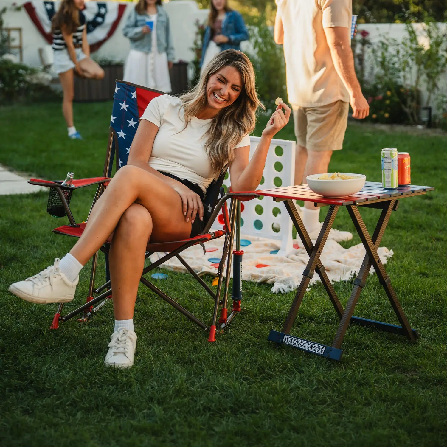 Comfort Pro Rocker™ - USA Anniversary Deluxe - Weekend Fireworks
