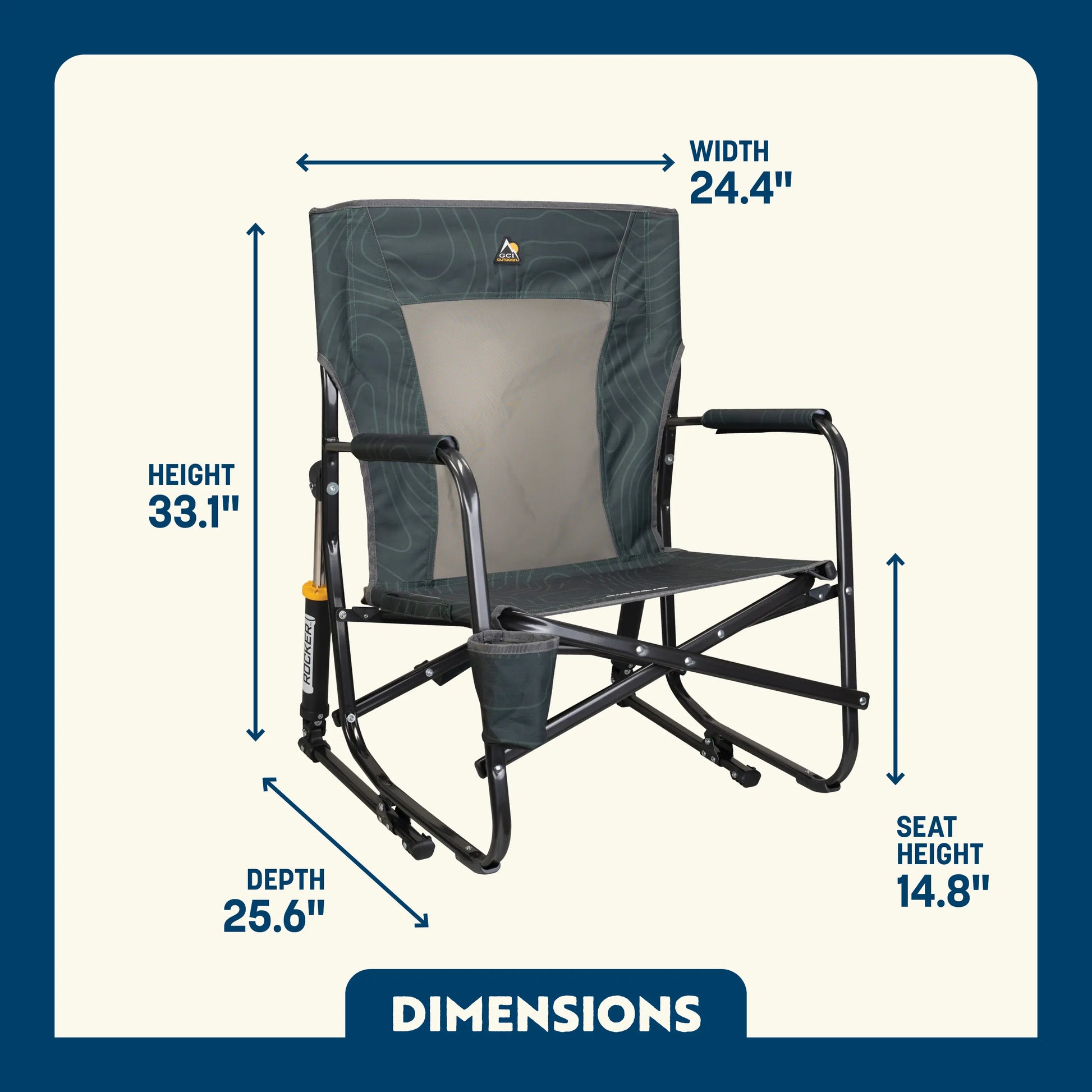 FirePit Rocker™ - Outdoor Ember Ready
