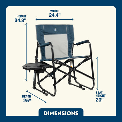 Freestyle Rocker™ with Side Table - Weekend Cook Setup