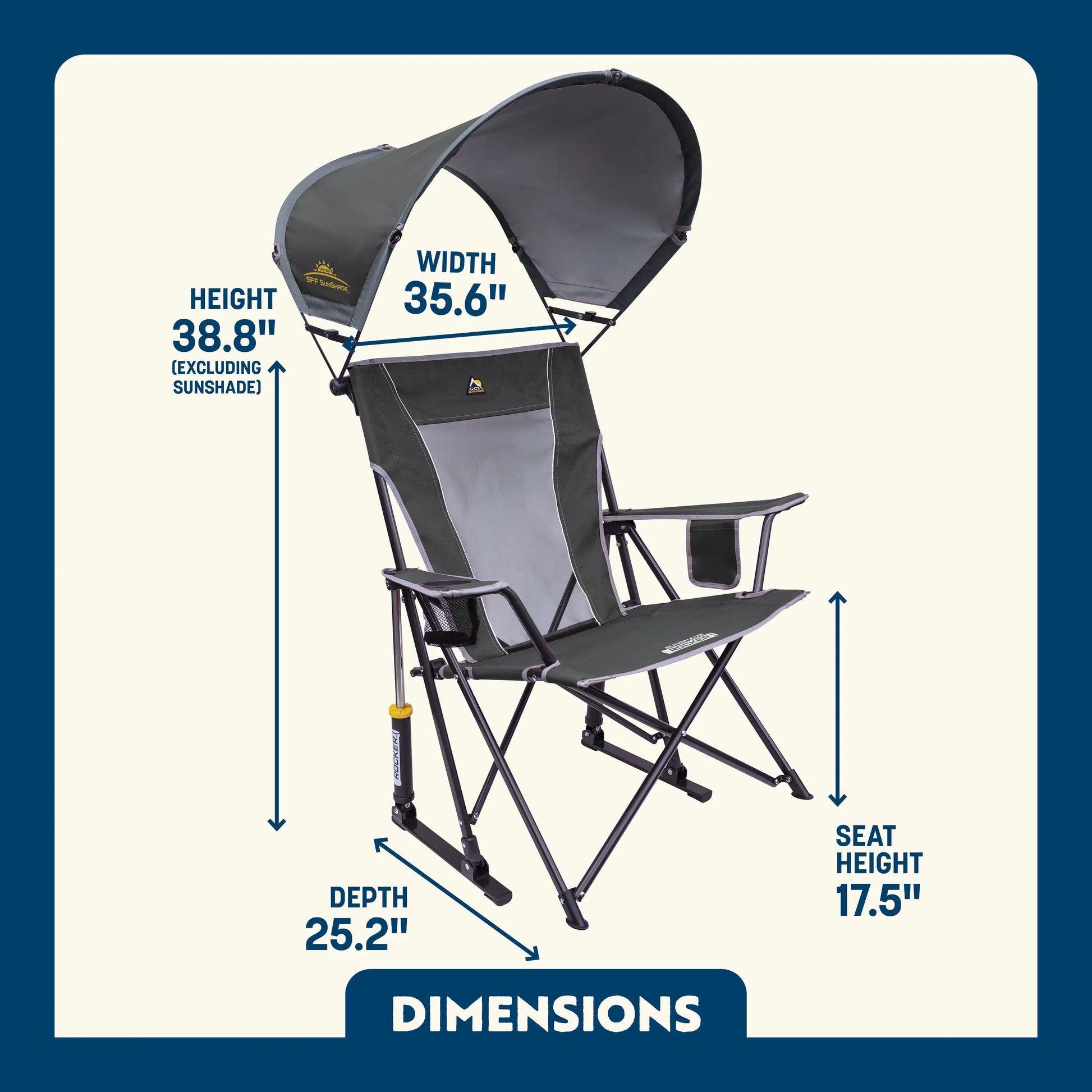 SunShade Rocker™ - All Day Shade