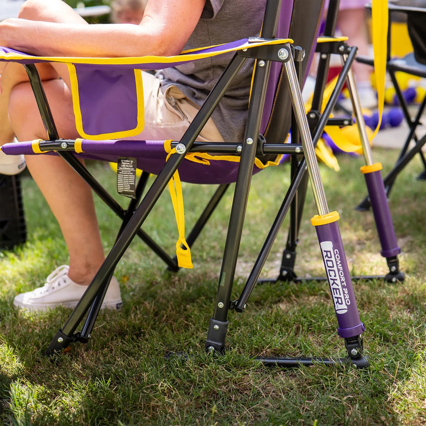 College Comfort Pro Rocker™ - LSU Tigers - Home Team Choice