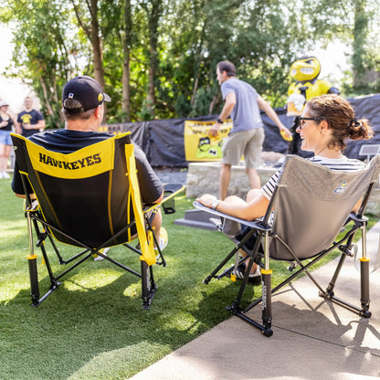 College Comfort Pro Rocker™ - Iowa Hawkeyes - Team Spirit Ready