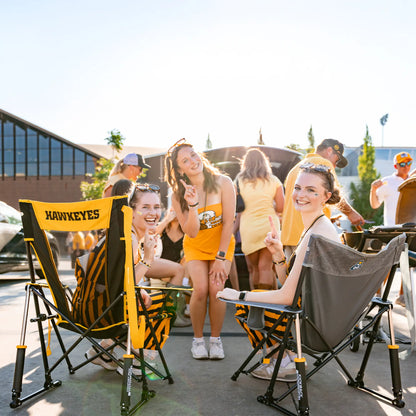 College Comfort Pro Rocker™ - Iowa Hawkeyes - Team Spirit Ready