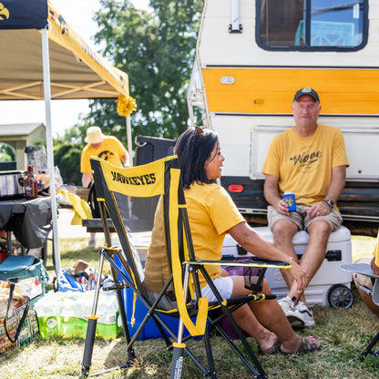 College Comfort Pro Rocker™ - Iowa Hawkeyes - Team Spirit Ready