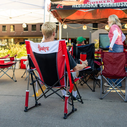 College Comfort Pro Rocker™ - Nebraska Cornhuskers - Fan Day Comfort