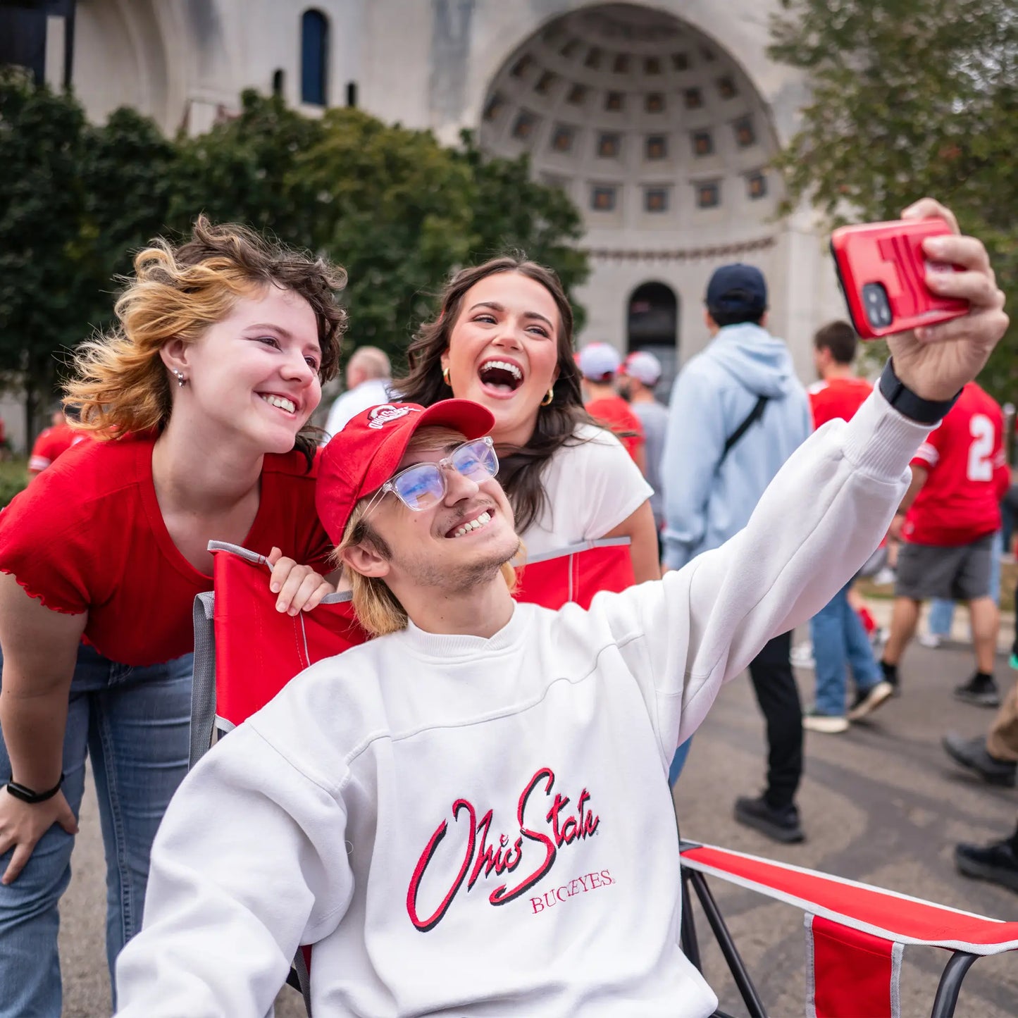 College Comfort Pro Rocker™ - Ohio State Buckeyes - All Star Comfort