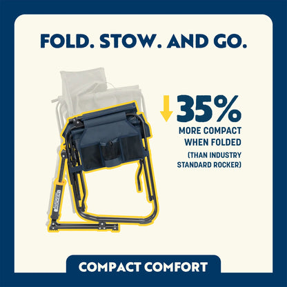 Stowaway Rocker™ with Storage Pouch - Packable Choice