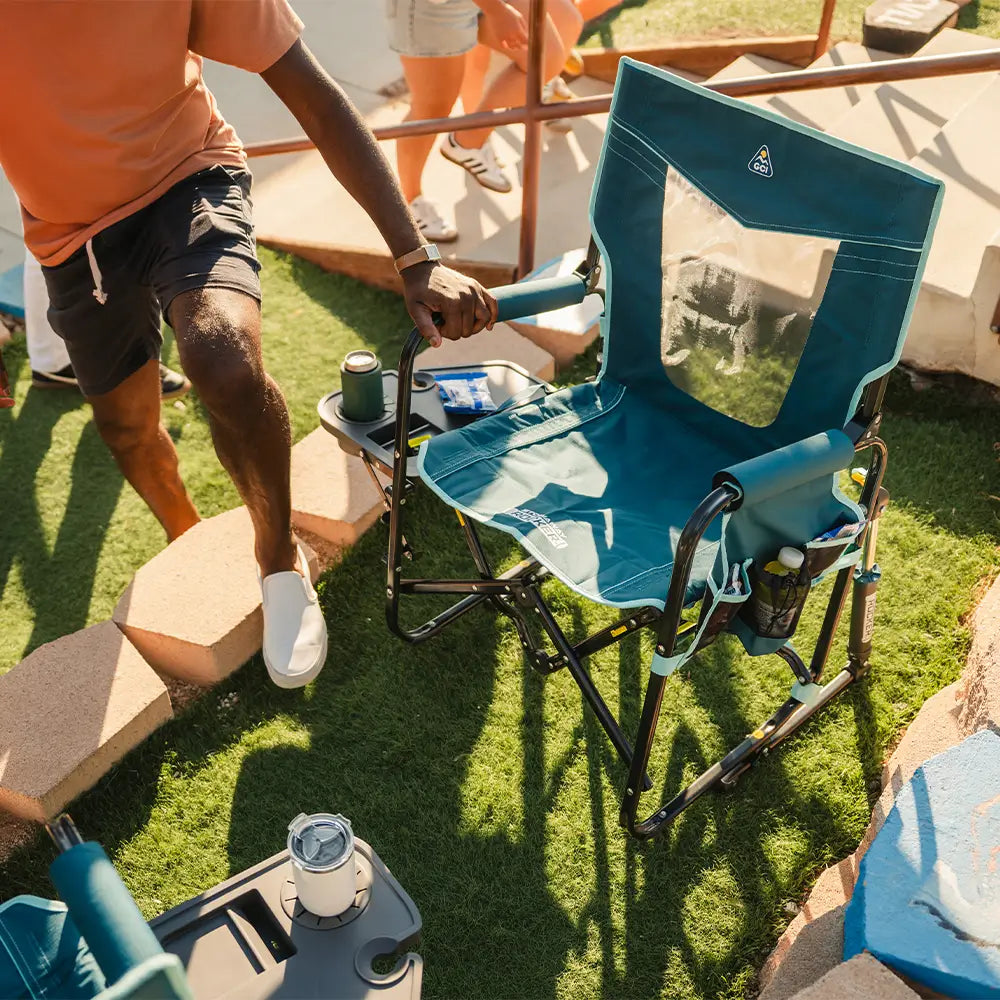 Stowaway Rocker™ with Side Table - Event Day Serve