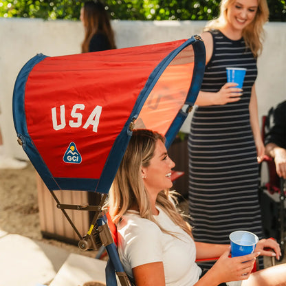 SunShade Accessory™ - USA Anniversary Deluxe - Open Air Shelter
