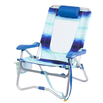 Bi-Fold Beach Chair™ - Beach Day Comfort
