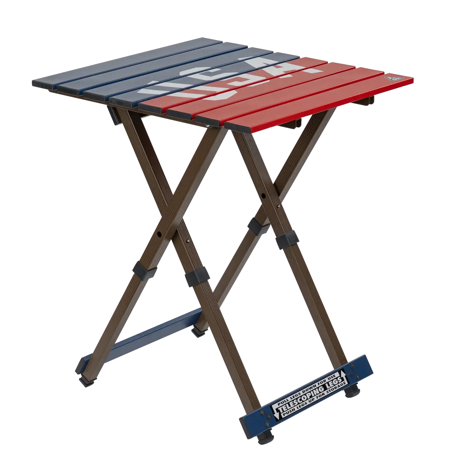 Compact Camp Table 20™ - USA Anniversary Deluxe - Tailgate Prep