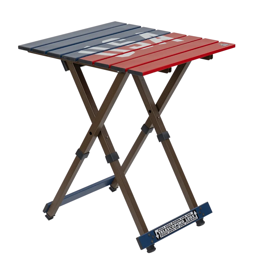 Compact Camp Table 20™ - USA Anniversary Deluxe - Holiday Ready