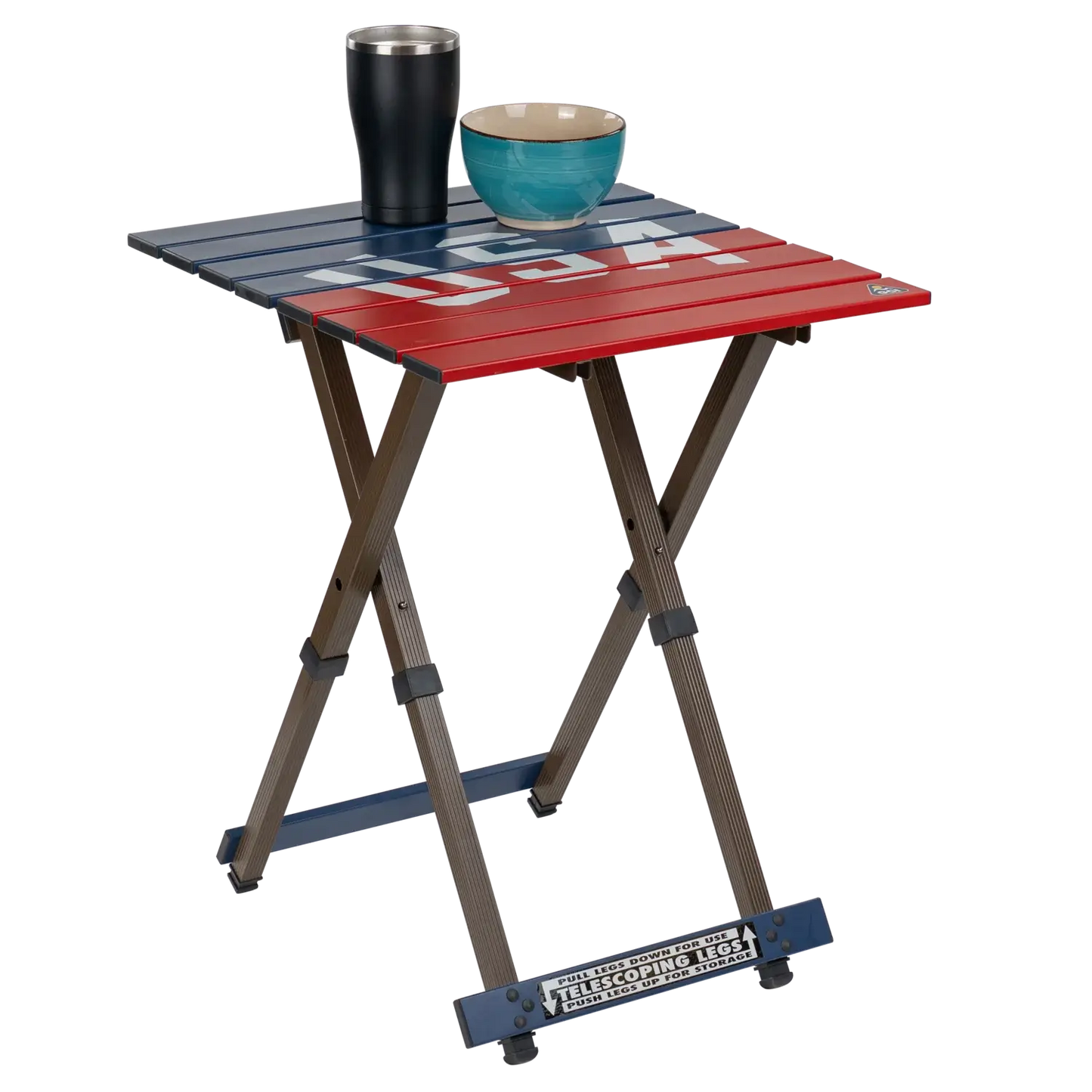 Compact Camp Table 20™ - USA Anniversary Deluxe - Holiday Ready