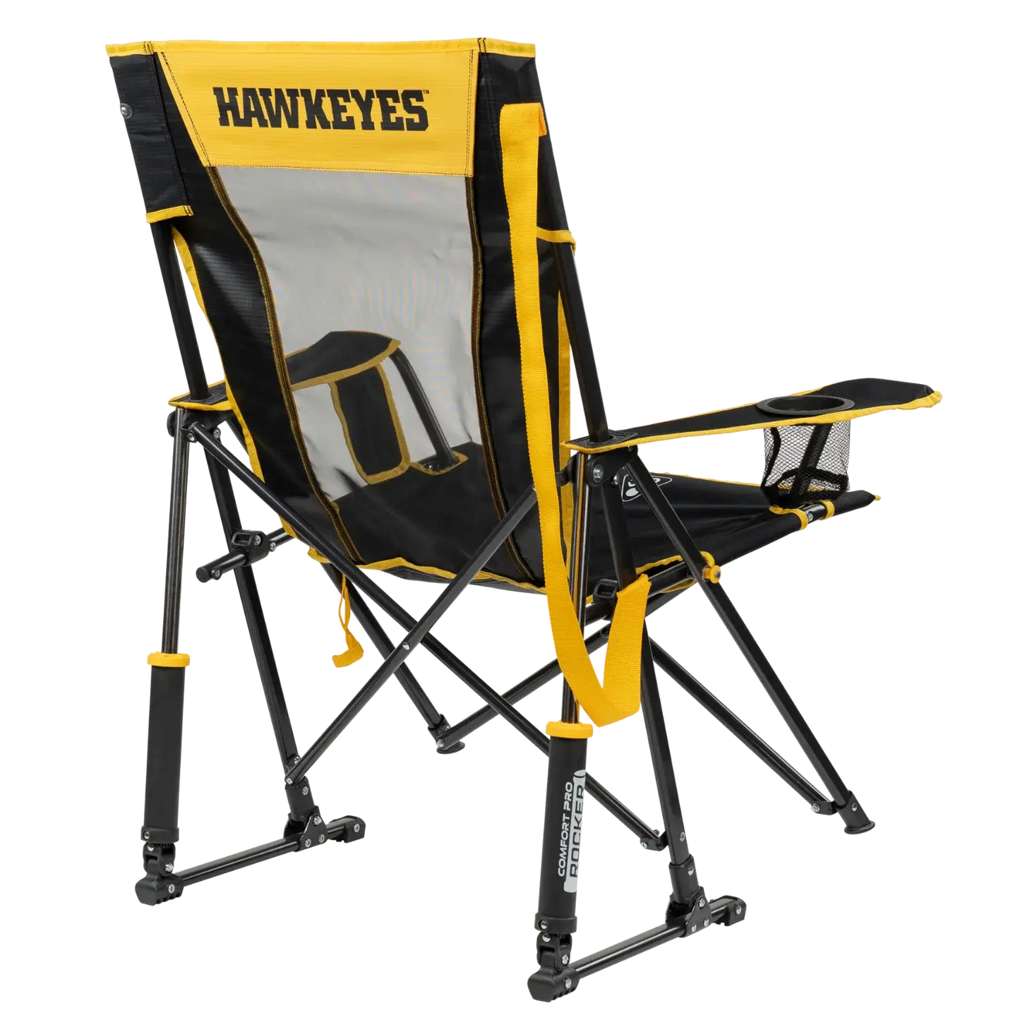 College Comfort Pro Rocker™ - Iowa Hawkeyes - Team Spirit Ready