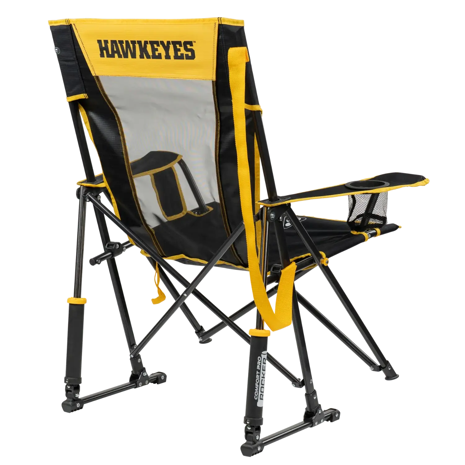 College Comfort Pro Rocker™ - Iowa Hawkeyes - Team Spirit Ready