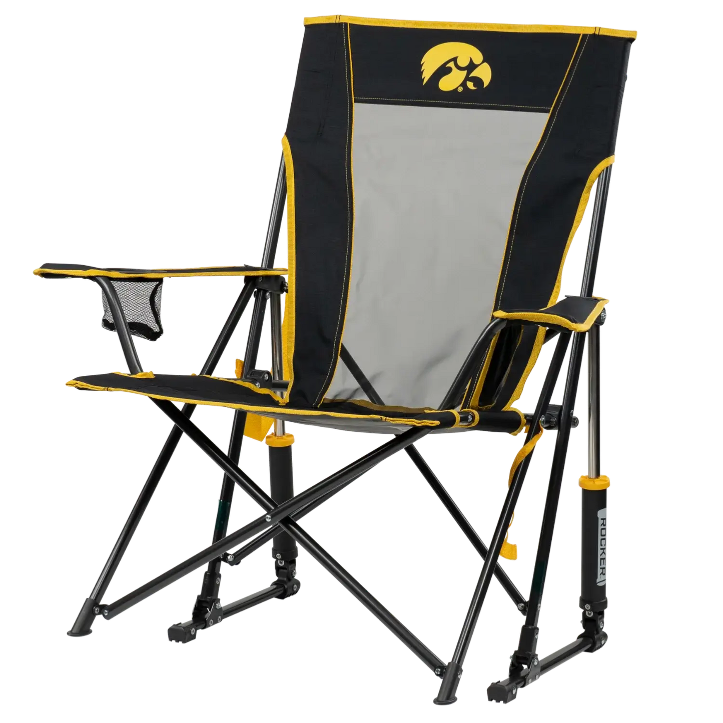 College Comfort Pro Rocker™ - Iowa Hawkeyes - Team Spirit Ready
