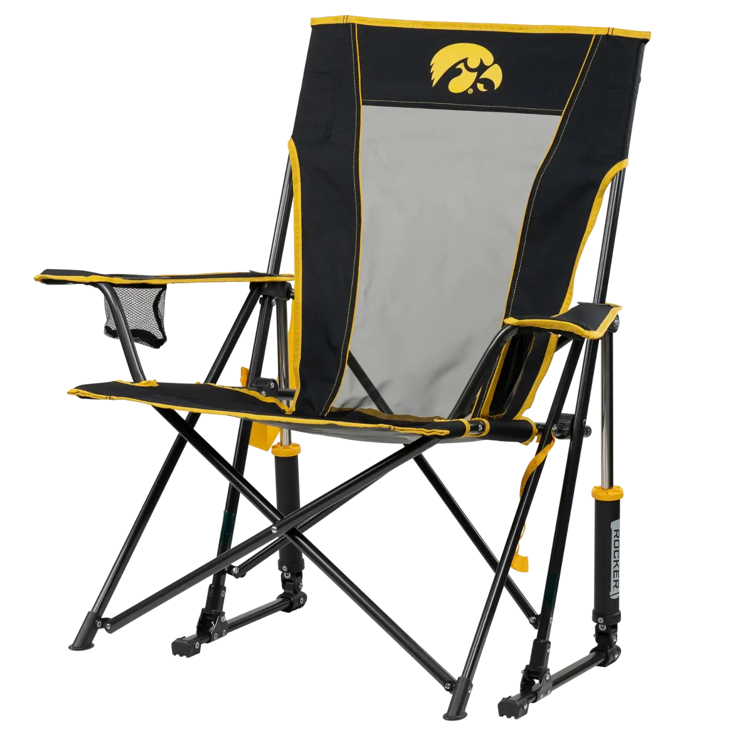 College Comfort Pro Rocker™ - Iowa Hawkeyes - Team Spirit Ready