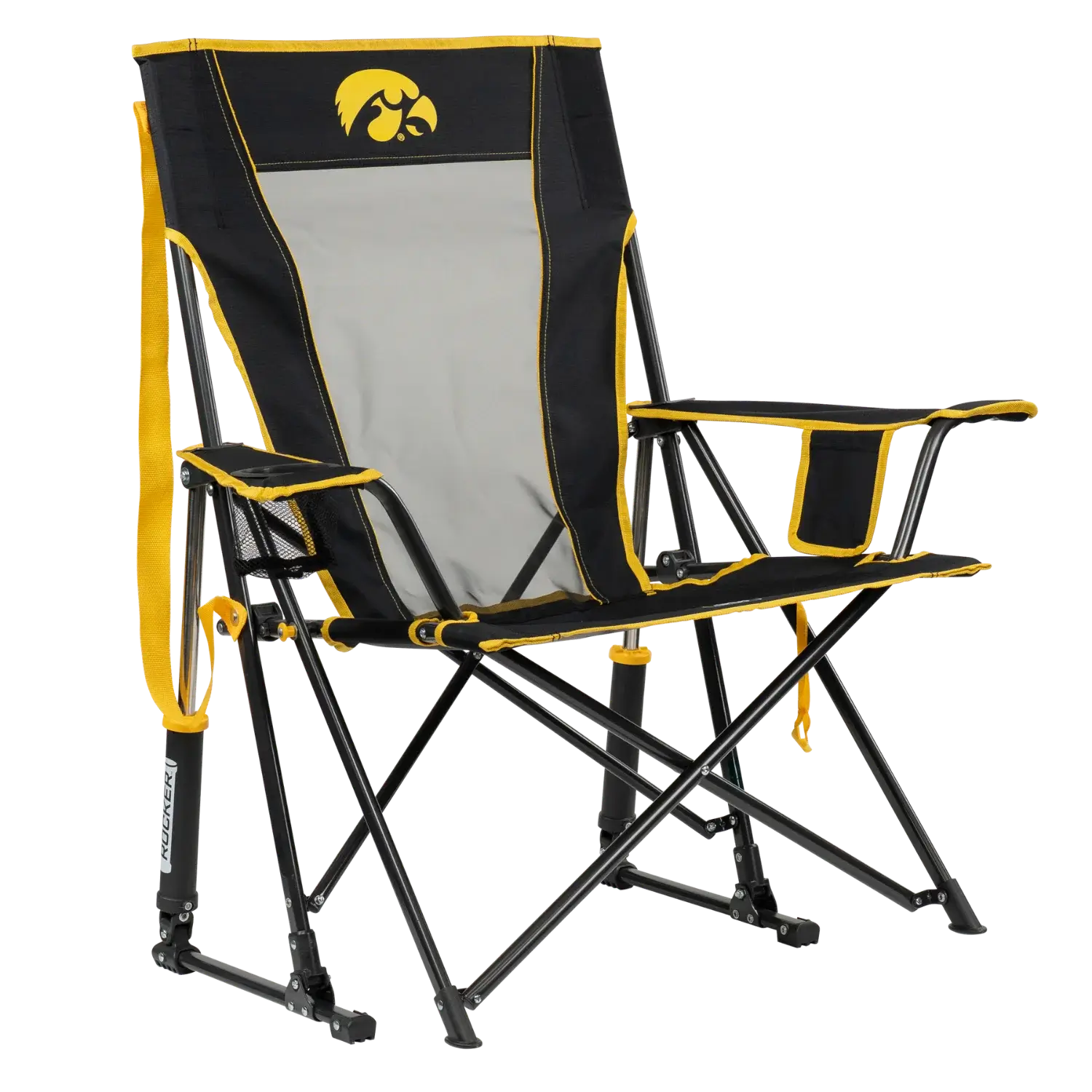 College Comfort Pro Rocker™ - Iowa Hawkeyes - Team Spirit Ready