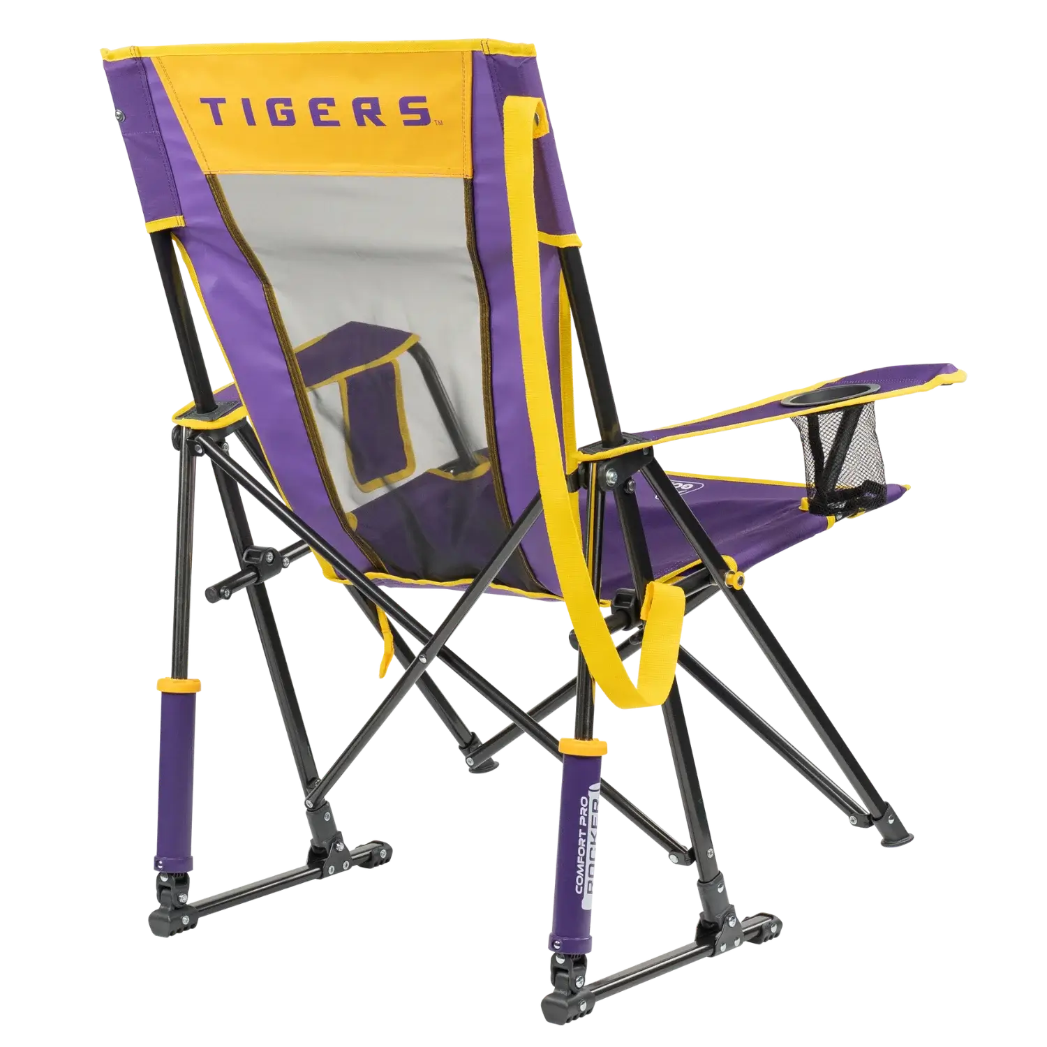 College Comfort Pro Rocker™ - LSU Tigers - Home Team Choice