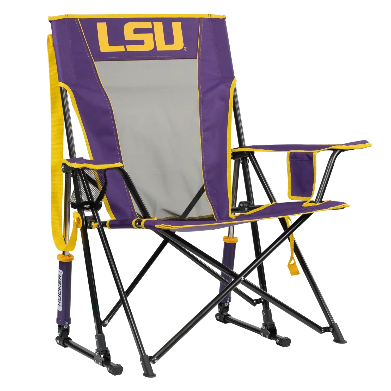 College Comfort Pro Rocker™ - LSU Tigers - Home Team Choice