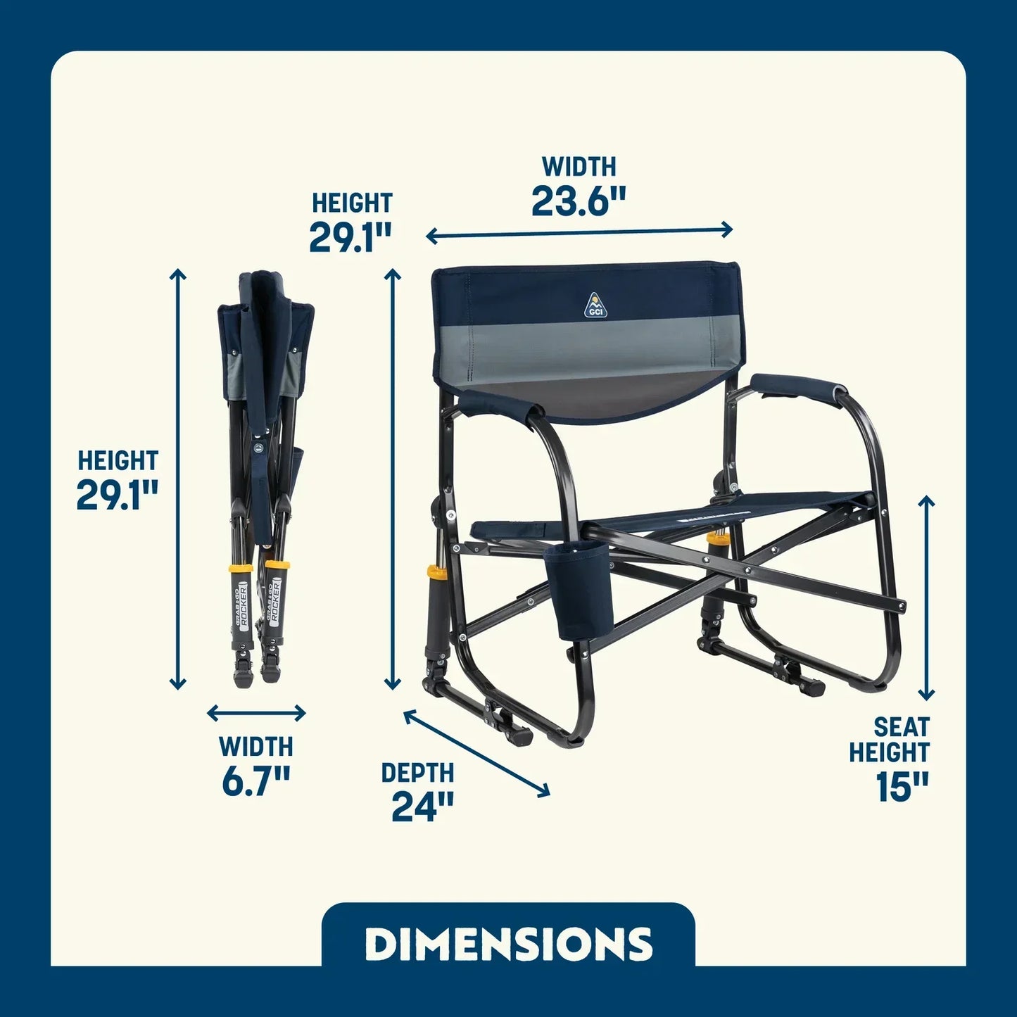 Grab & Go Rocker™ - Camp Setup